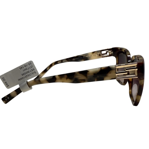 New Sean John Women’s Sunglasses Tortoise Frame. Black, brown & gold. main image 4